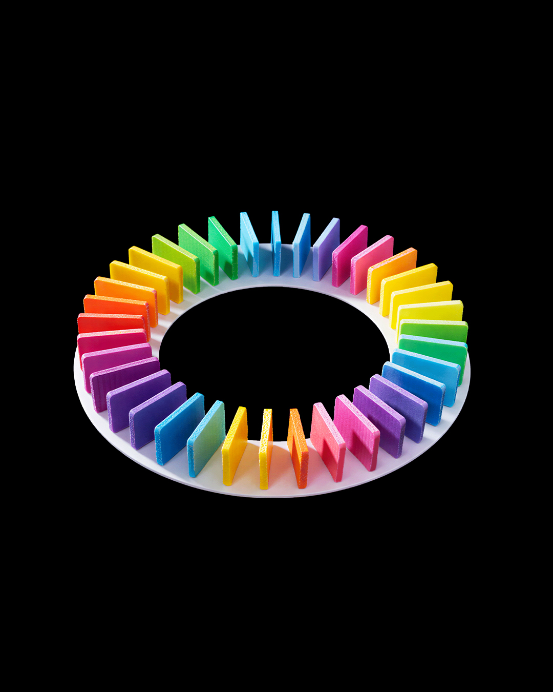 CMYK full-spectrum color palette