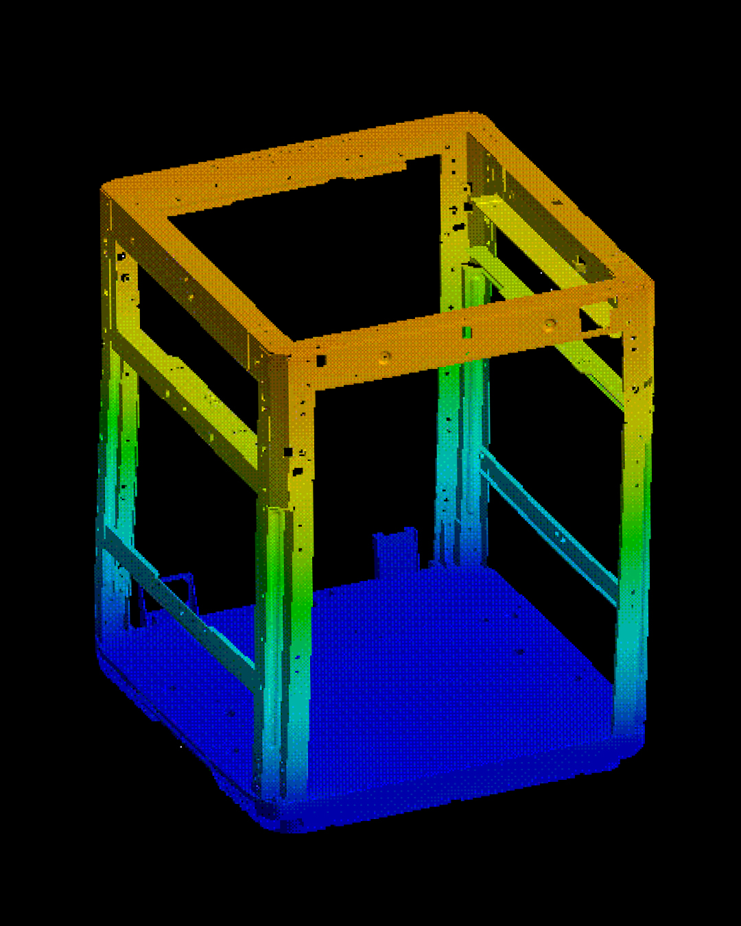 Lightweight and rigid frame